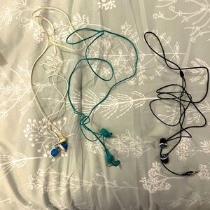 3 Pairs of Headphones